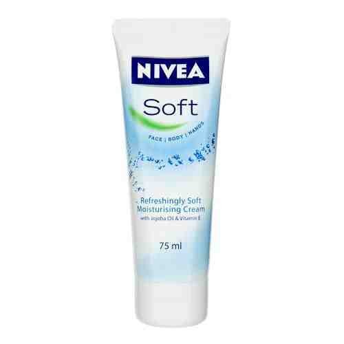Nivea Creme Soft krem nawilżający w tubce - 75 ml 