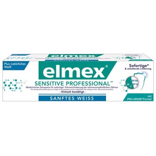  Elmex Sensitive Professional Sanftes Weiss 75 ml 