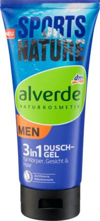  Alverde Men Sport żel do kąpieli 3 w 1 200 ml