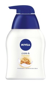 Nivea Care & Honey mydło z pompką 250 ml