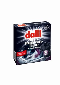 Dalli chusteczki utrzymujące czerń 10 szt
